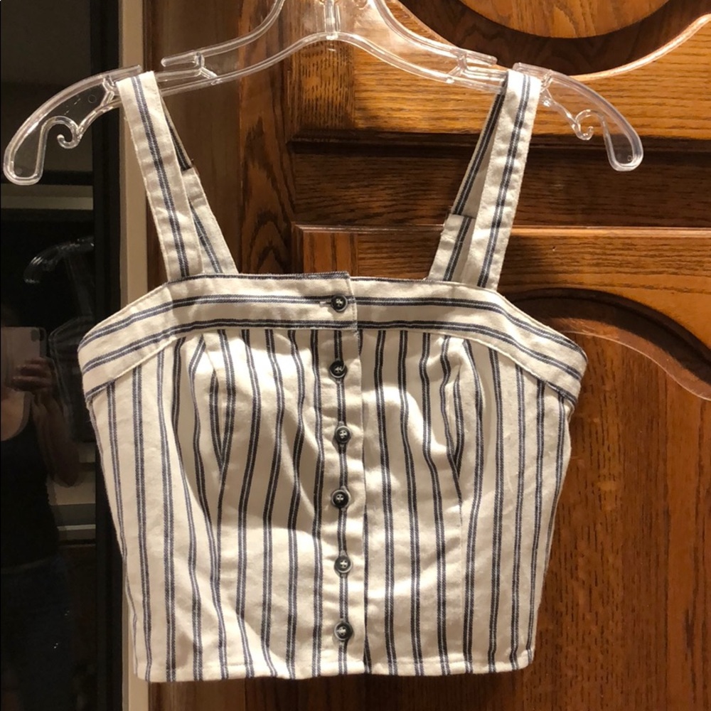Cute striped crop top